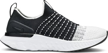 Men’s Nike React Phantom Run Flyknit 2 'Black White'